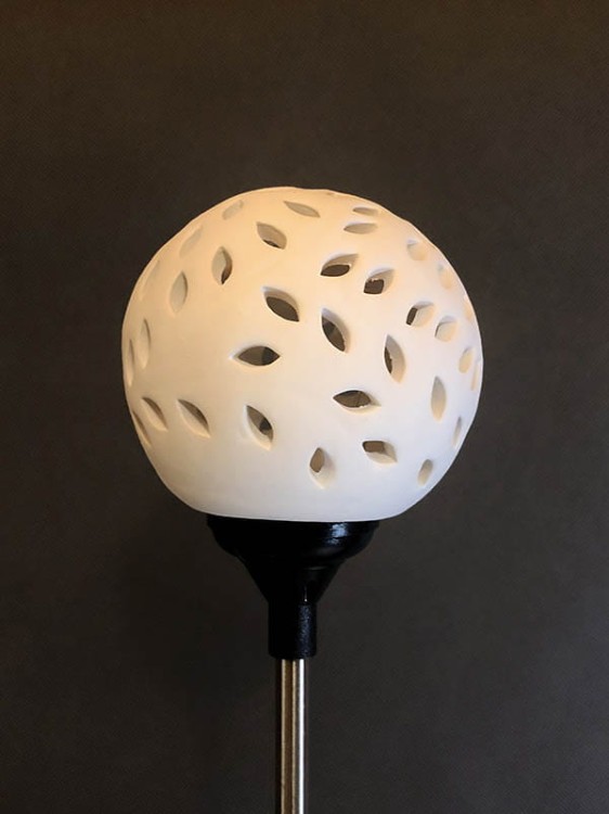 Lampa Solarna LED - kula ceramiczna - L21113
