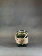 Lampa Solarna Wisząca -słoik zielony - L23010