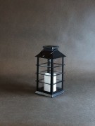 Latarnia Solarna LED - czarna - L23024