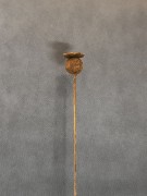 Ozdoba Rdzą Malowana - Makówka