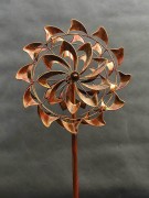 Rzeźba Wiatrowa - Double Swirl