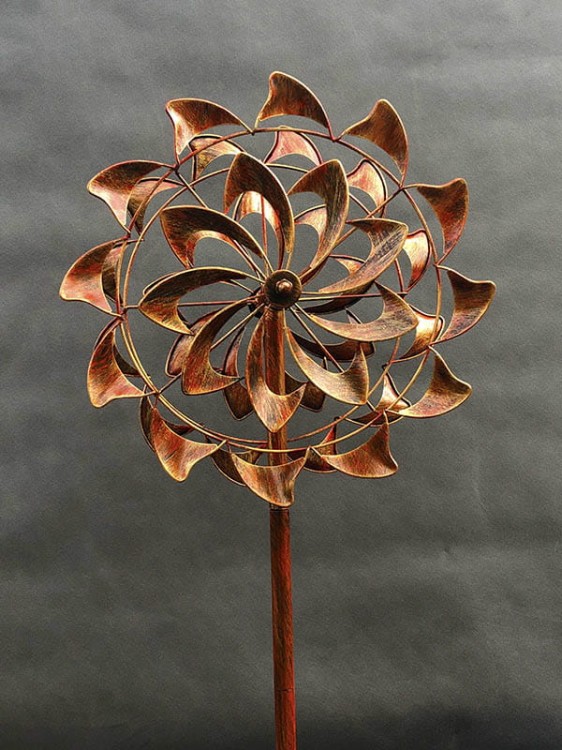 Rzeźba Wiatrowa - Double Swirl