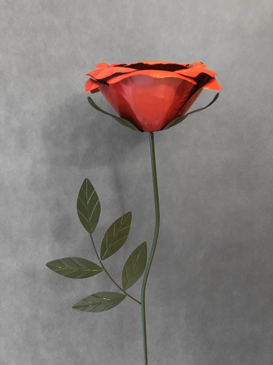 Ozdoba Ogrodowa - Róża - 9870