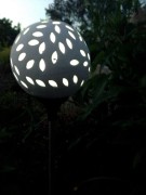Lampa Solarna LED - kula ceramiczna - L21113