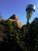 Lampa Solarna LED mozaika - L21103 - zielona