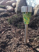 Lampa Solarna LED mozaika - L21103 - zielona