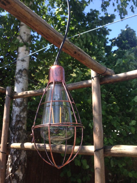 Latarnia Solarna LED - Steampunk - L26218