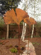 Ozdoba Rdzą Malowane - Miłorząb