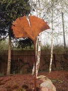 Ozdoba Rdzą Malowane - Miłorząb