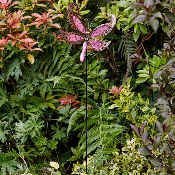 Ozdoba Ogrodowa Ważka - Różowa - 5030139