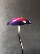 Ozdoba Ogrodowa - Fluorescencyjny Grzybek - fioletowy