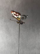 Ozdoba Ogrodowa Motyl - Czerwony - 5030137