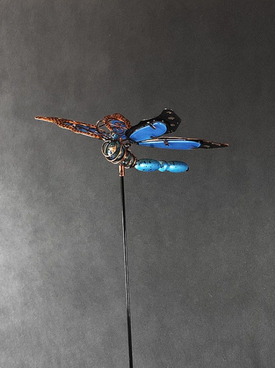 Ozdoba Ogrodowa Ważka - Niebieska - 5030138