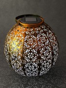 Solarny Ażurowy Lampion - 1080910