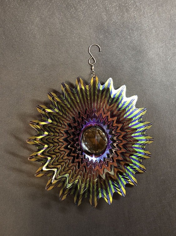 Wind Spinner - Gwiazda z Kryształem