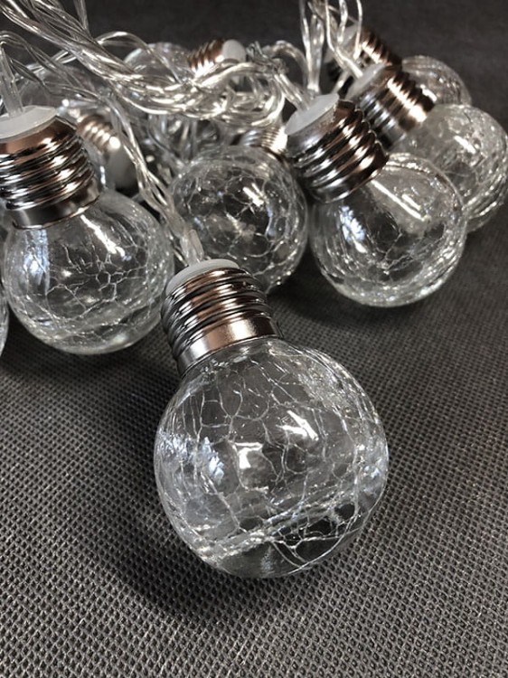 SOLARNY ŁAŃCUCH ŚWIETLNY LED - KULE - 1060257