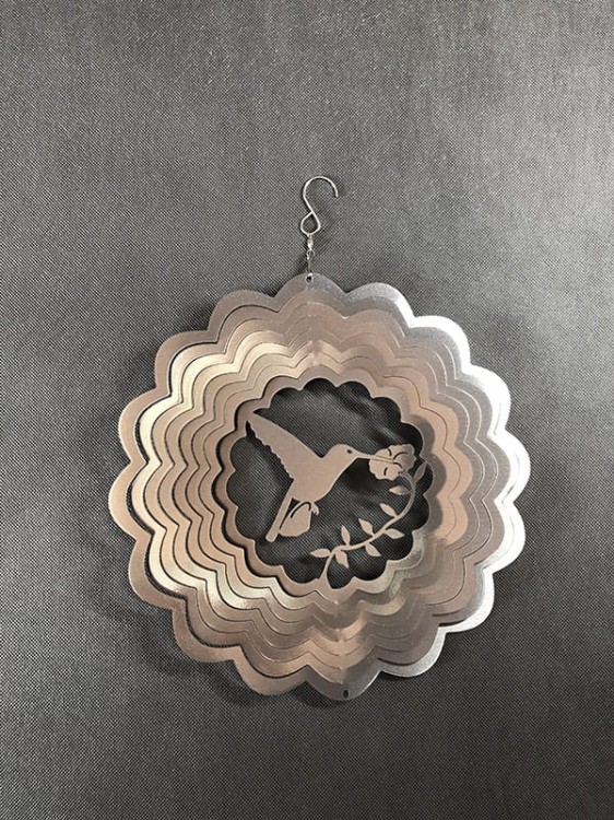 Wind Spinner - Koliber - srebrny