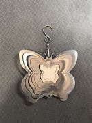 Wind Spinner - Motyl - srebro