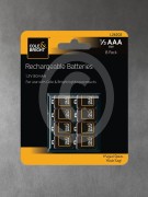 Akumulator do lamp solarnych 1/3 AAA Ni-Mh - 8 szt
