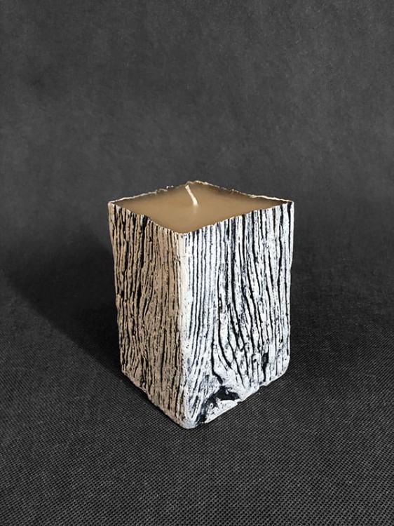 Świeca - Brzozentynka - szary