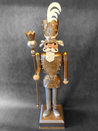 Dziadek do Orzechów Złoty - 2535019