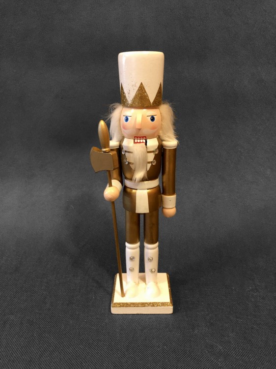 Dziadek do Orzechów duży złoty - 2538007 - nr 3