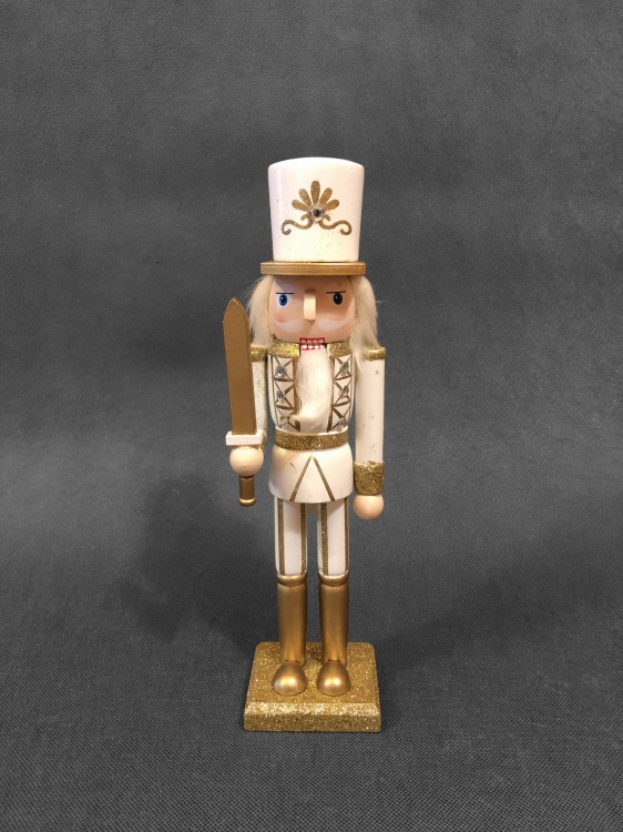 Dziadek do Orzechów duży złoty - 2538007 - nr 4