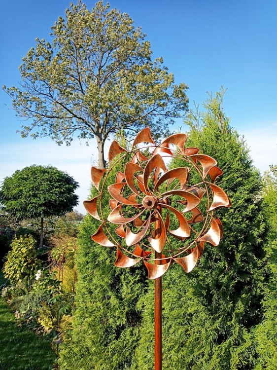 Rzeźba Wiatrowa - Double Swirl - SP590