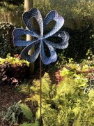 Rzeźba Wiatrowa - Blue Flower - WMFD01B