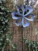 Rzeźba Wiatrowa - Blue Flower - WMFD01B