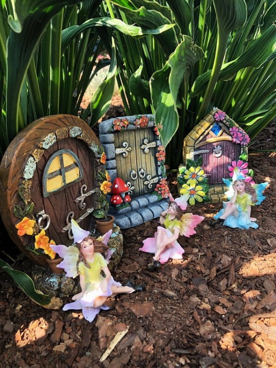 Ozdoba Ogrodowa - Kwiatowe Nimfy - 5033005