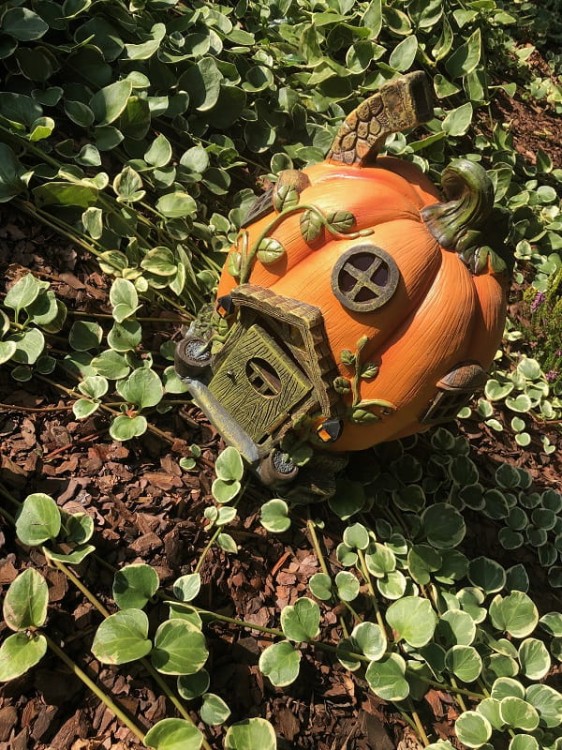 Ozdoba Ogrodowa - Magiczny Domek - Dynia - 1020988