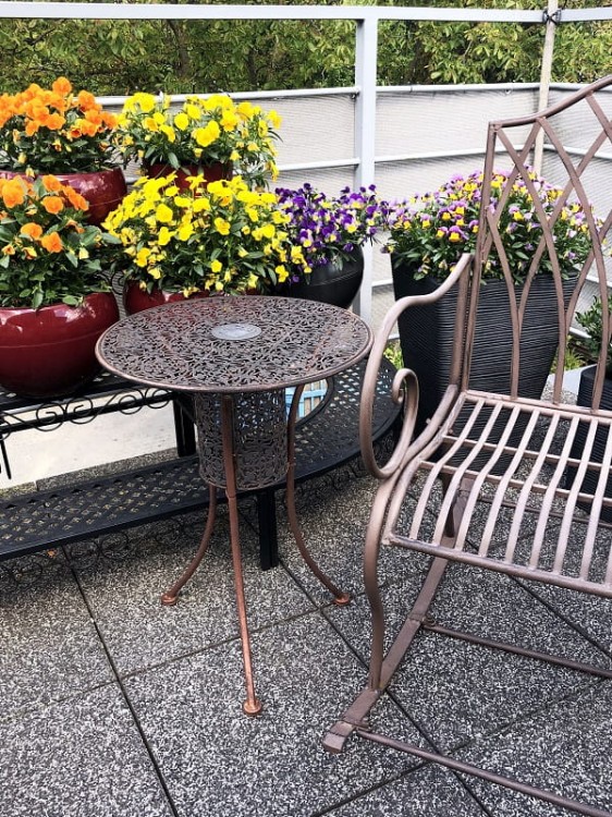 Solarny Stolik - Ozdoba Ogrodowa - 1030940