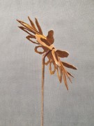 Ozdoba Ogrodowa Rdzą Malowana - Słonecznik