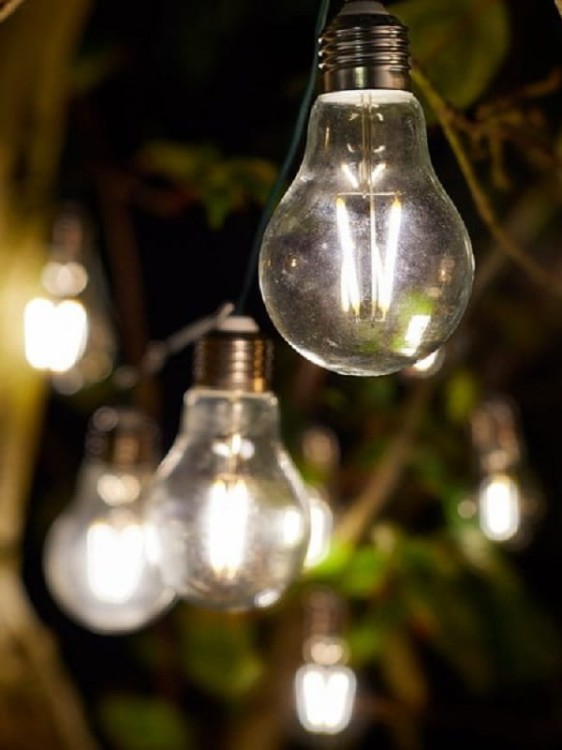 Solarny Łańcuch Świetlny - żarówki - 1060301