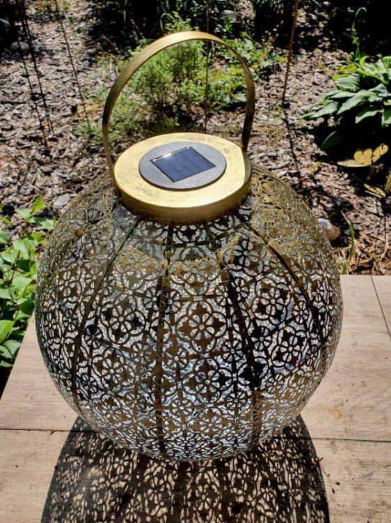 Solarny Ażurowy Lampion Giant - 1080024
