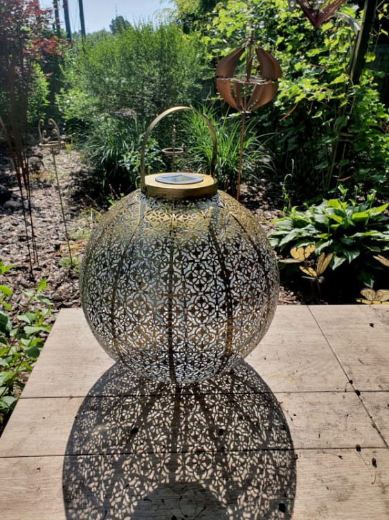 Solarny Ażurowy Lampion Giant - 1080024