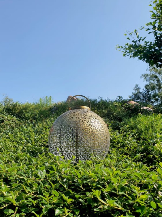 Solarny Ażurowy Lampion Giant - 1080024