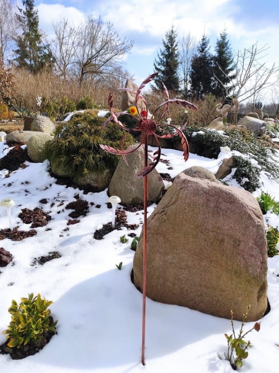 Rzeźba Wiatrowa - Liść Dębu - 5030286