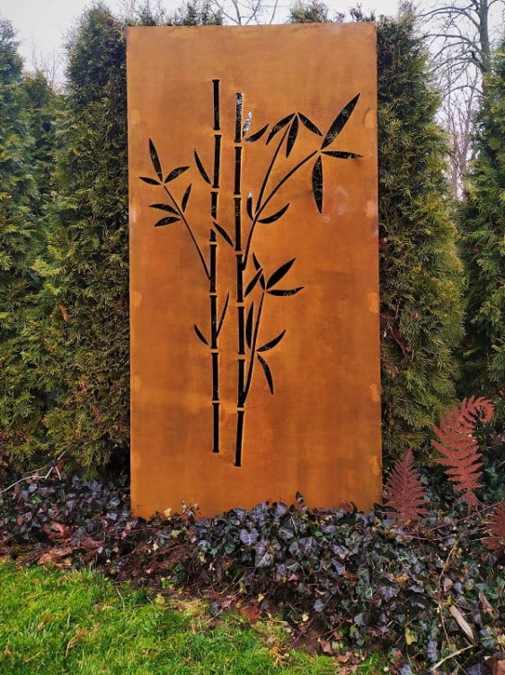 Panel Ogrodowy - na zamówienie - wzór bambus