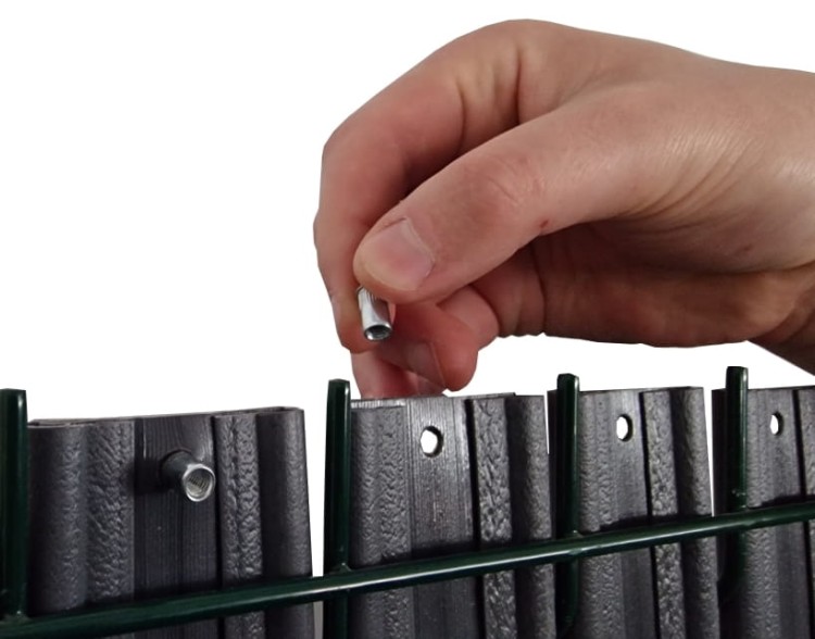 Listwy Pionowe Do Ogrodzeń Panelowych 3D - 152 cm