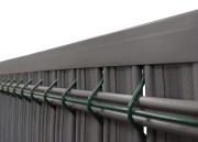 Listwy Pionowe Do Ogrodzeń Panelowych 3D - 152 cm