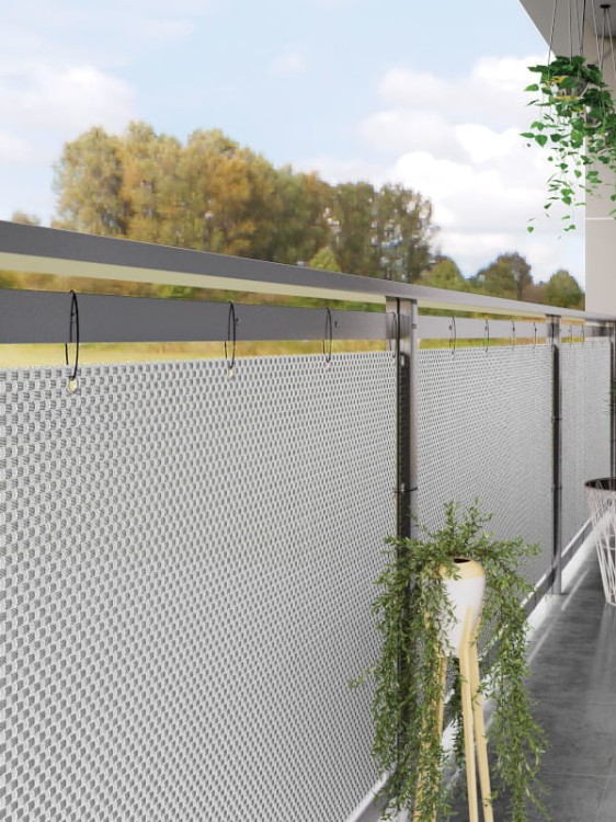 Mata Technorattanowa Oczkowana 100cm