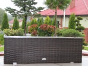 Donica Technorattanowa 150x39x50