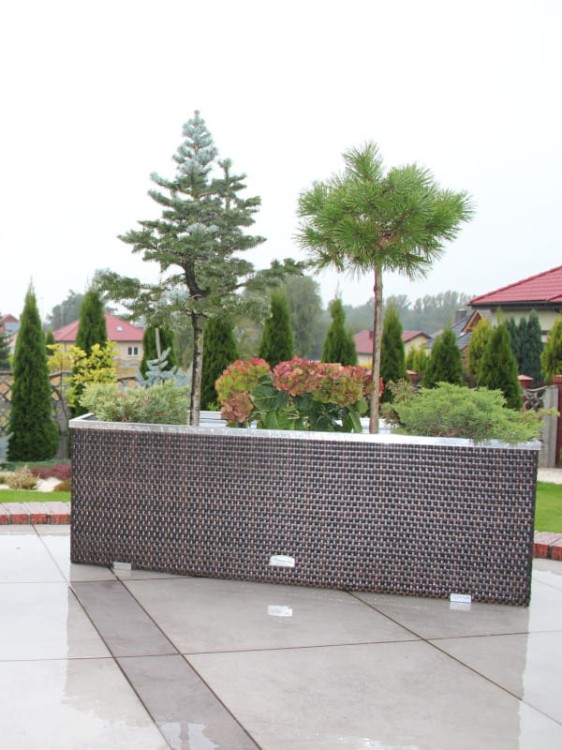 Donica Technorattanowa 150x39x50