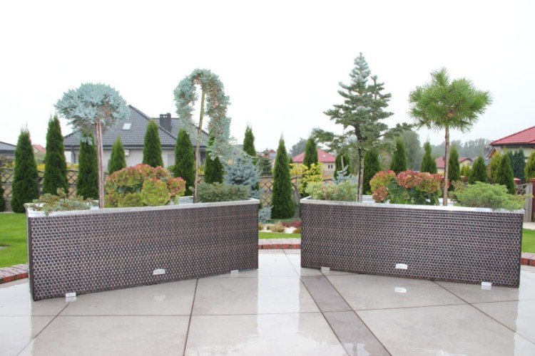 Donica Technorattanowa 150x39x50