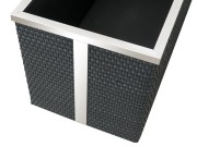 Donica Technorattanowa 150x39x50