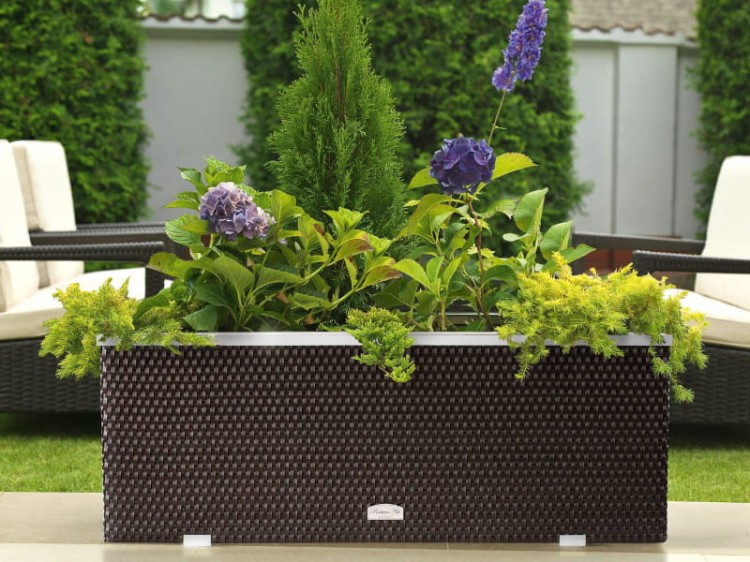 Donica Technorattanowa 150x39x50