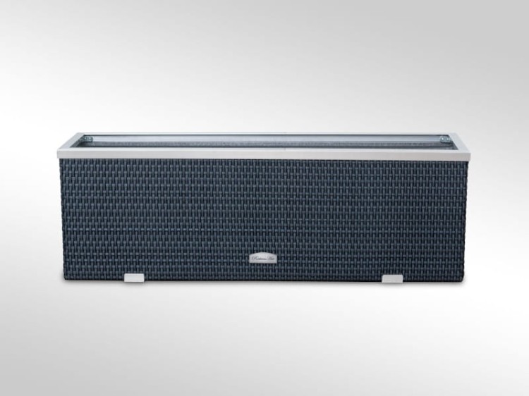 Donica Technorattanowa 150x39x50 kolor - RD 03