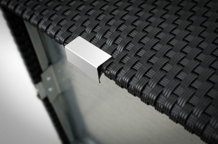 Donica Technorattanowa 46x46x46